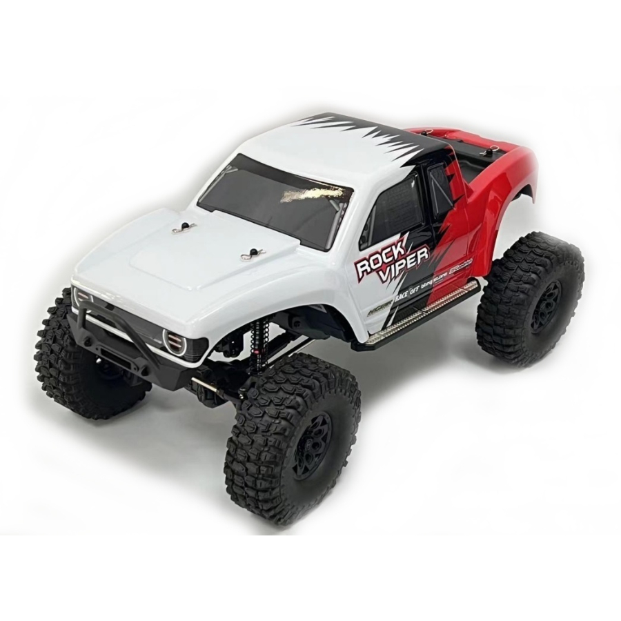 Mega RC Radio Control 1:10 Rock Viper LCG Pinched Rock Crawler Brushed Red