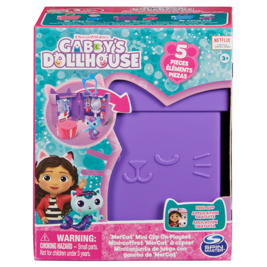 Gabbys Dollhouse Clip On Playset Assorted