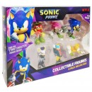 Sonic The Hedgehog Figure 6.5cm 8 Pack Deluxe Set