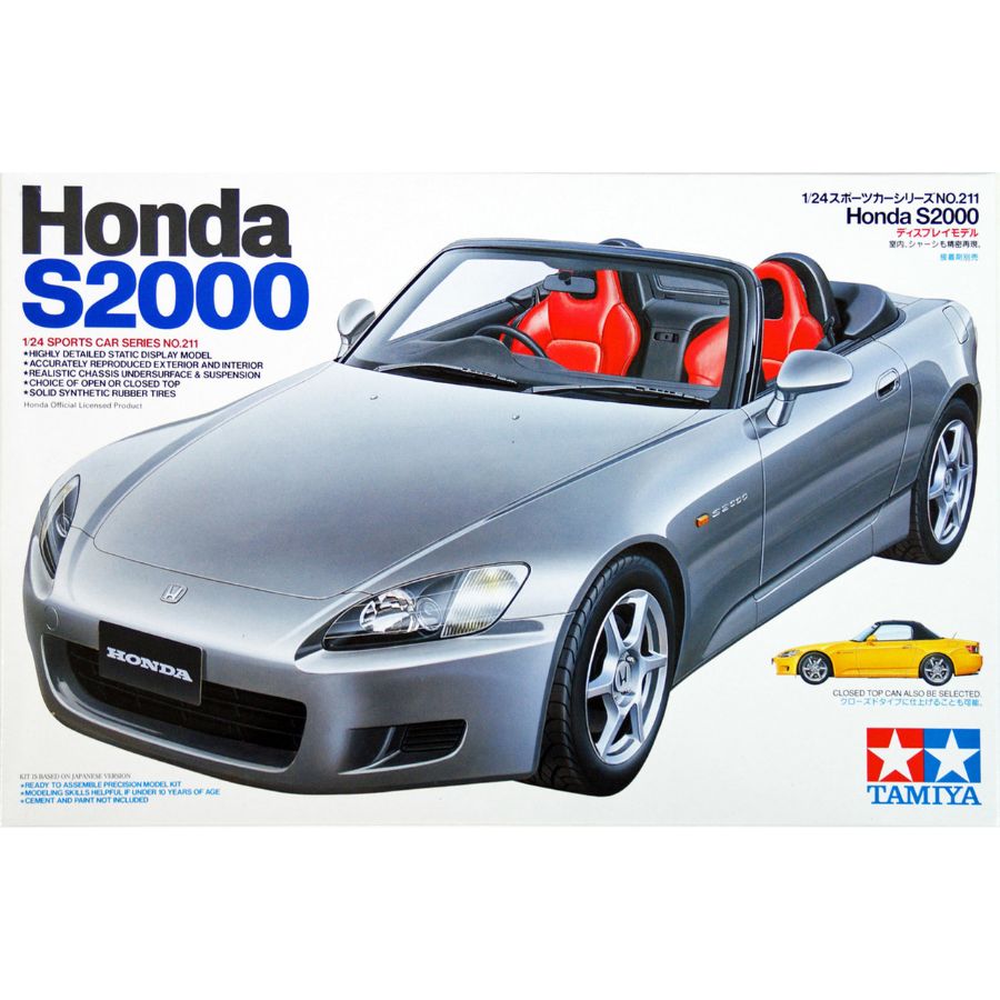 Tamiya Model Kit 1:24 Honda S 2000
