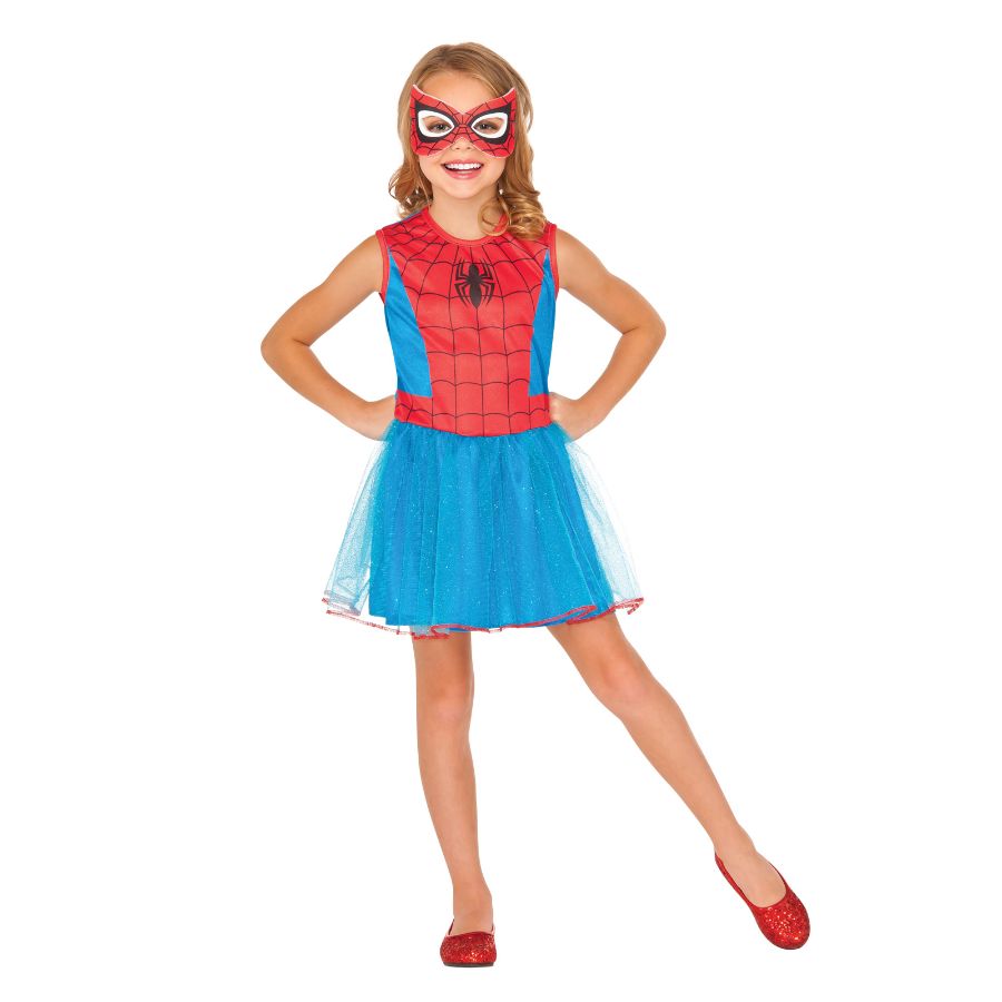 Spider-Girl Classic Kids Dress Up Costume Size 4-6