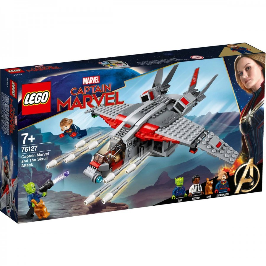 LEGO Super Heroes Captain Marvel & The Skrull Attack