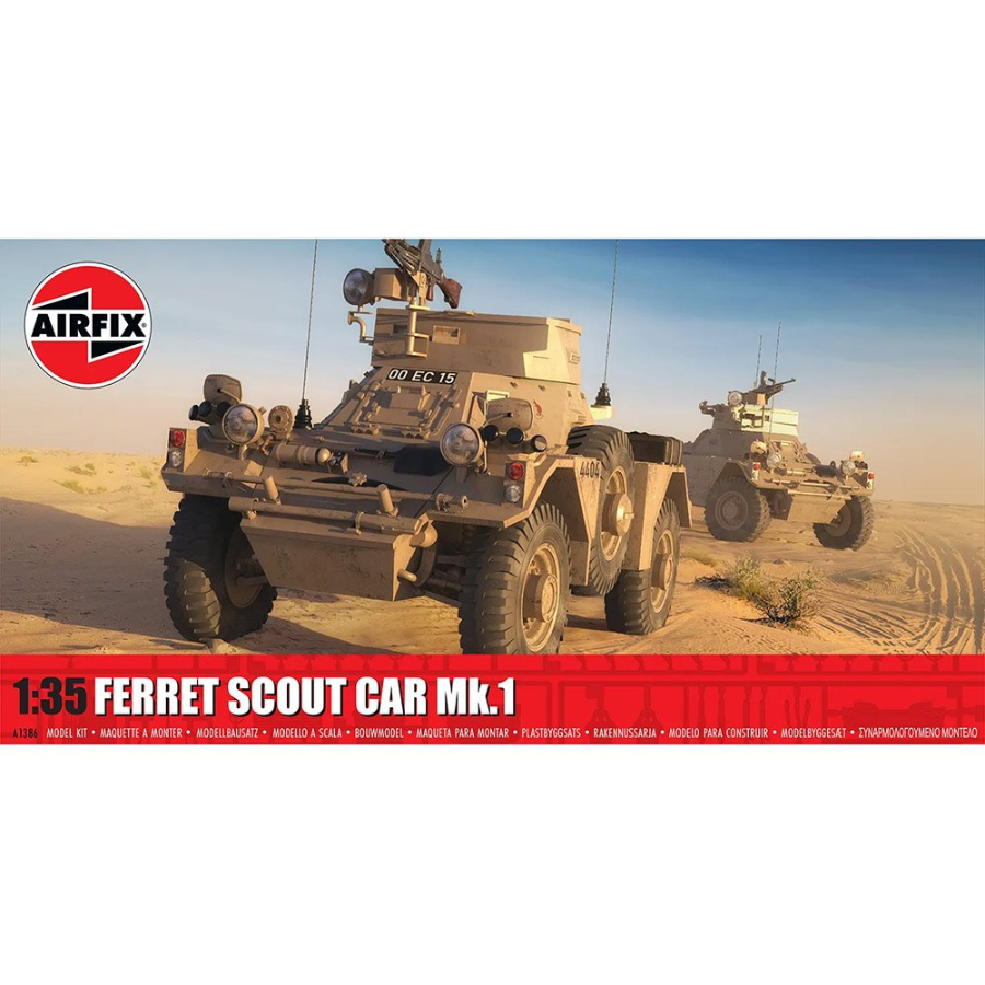 Airfix Model Kit 1:35 Ferret Scout Car Mk 1