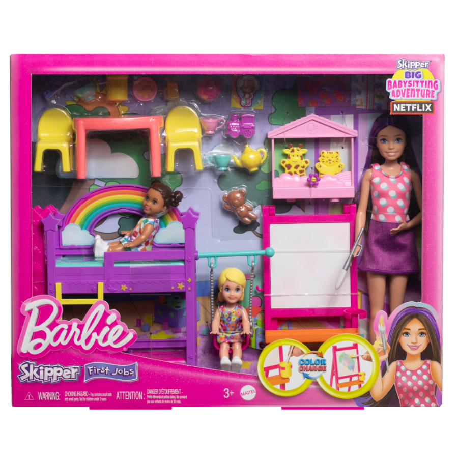 Barbie Ultimate Daycare Doll Playset With Two Toddler Dolls & Accessories