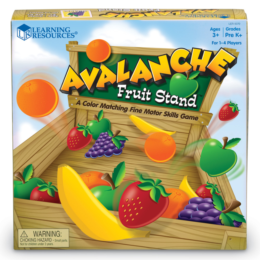 Learning Resources Avalanche Fruit Stand Game