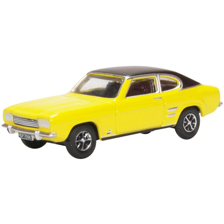 Oxford Diecast 1:76 Ford Capri Mk1 Maize Yellow