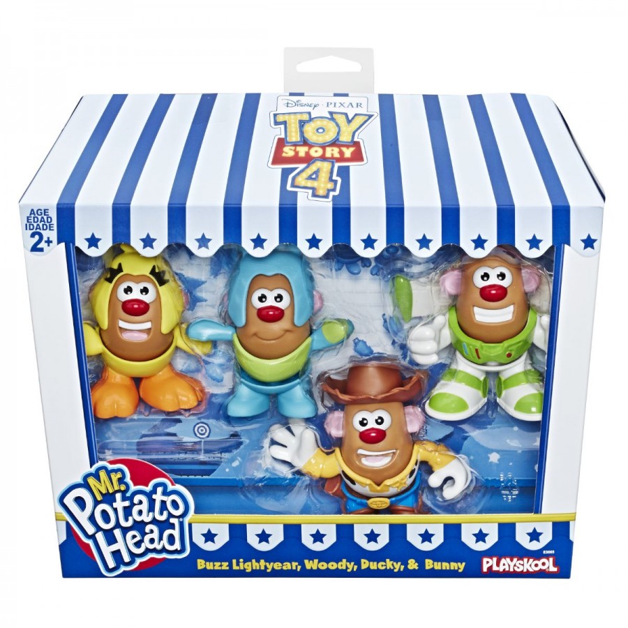 Mr Potato Head Toy Story 4 Mini 4 Pack