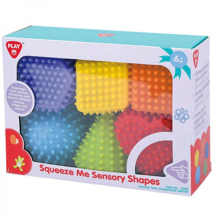 Squeeze Me Sensory Shapes 6 Pack