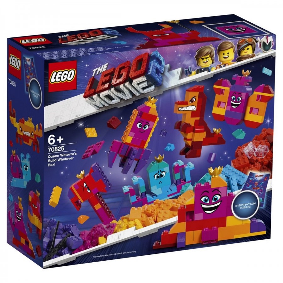 LEGO Movie 2 Queen Watevras Build Whatever Box