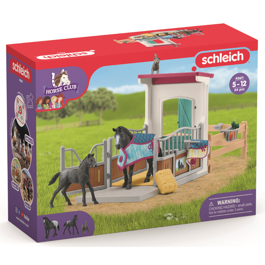 Schleich Horse Box With Mare & Foal