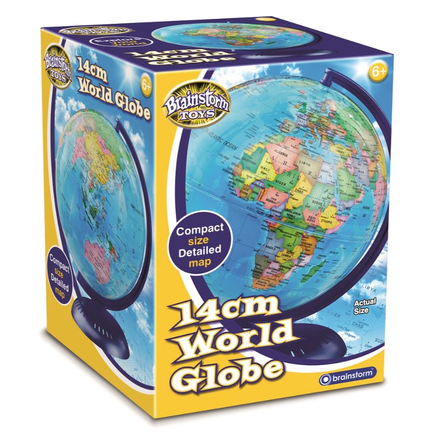 Brainstorm World Globe 14cm