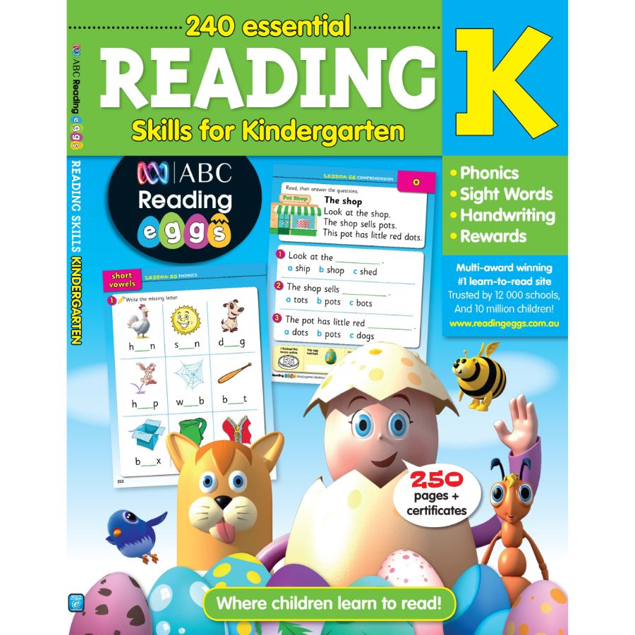 ABC Reading Eggs Reading Skills For Kindergarten