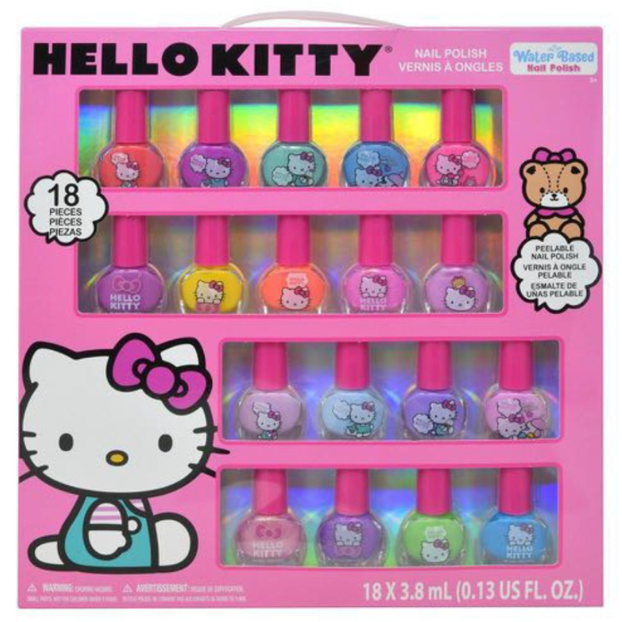 Hello Kitty Nail Polish 18 Pack