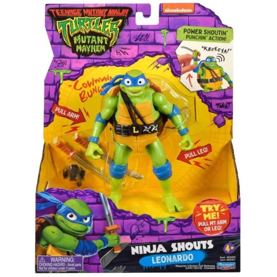 Teenage Mutant Ninja Turtles Mutant Mayhem Ninja Shouts Figure Assorted
