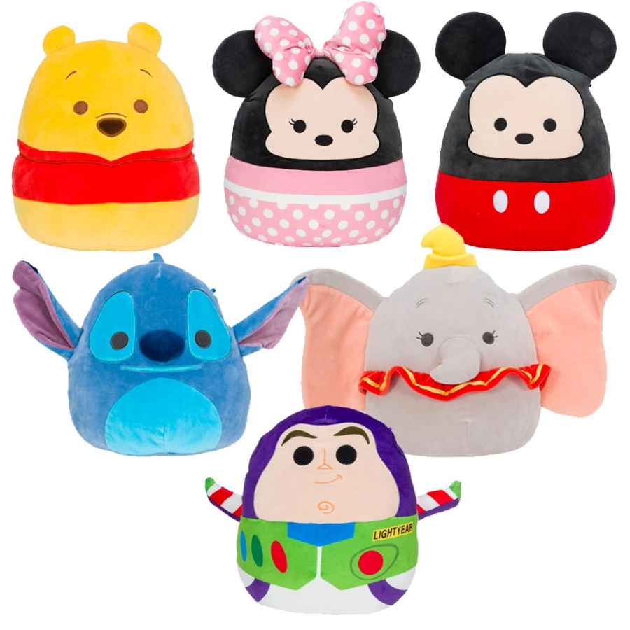 Squishmallows Disney 10 Inch Assorted
