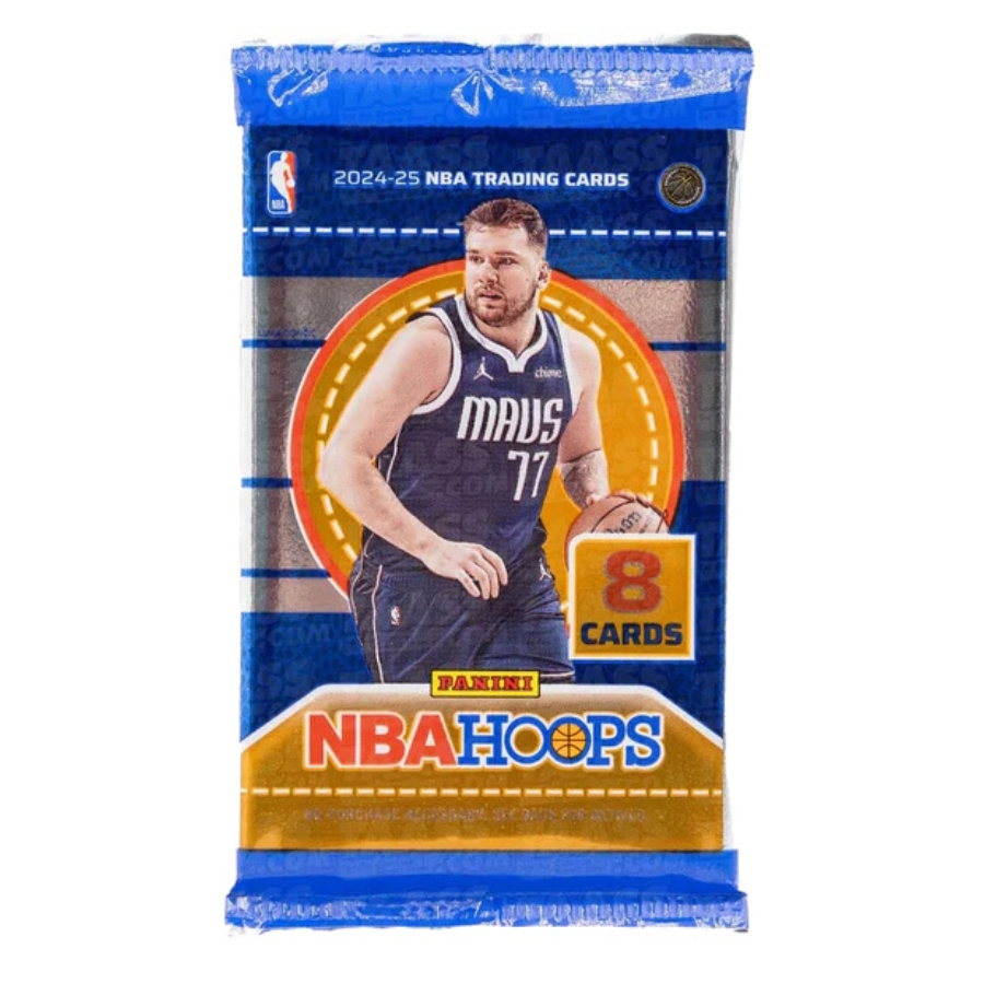 Panini NBA Hoops 2024-2025 Basketball Trading Cards Booster Pack