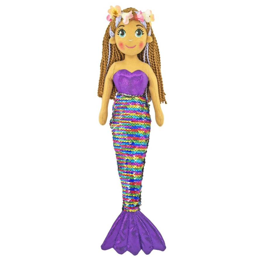 Mermaid Aria Purple Rainbow
