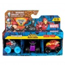 Monster Jam Vehicle Minis Marvel Licensed 3 Pack Assorted