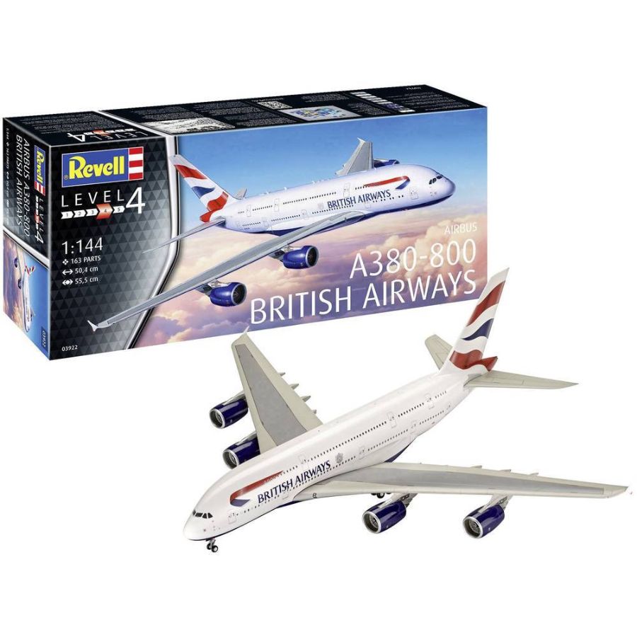 Revell Model Kit 1:144 A380-800 British Airways
