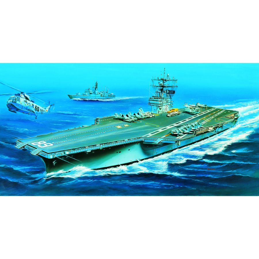 Academy Model Kit 1:800 Carrier USS Nimitz 1439