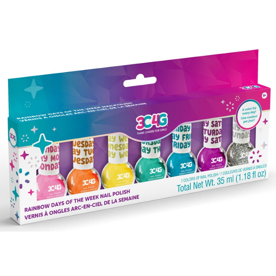 3C4G Nail Polish 7 Pack Days Of The Week