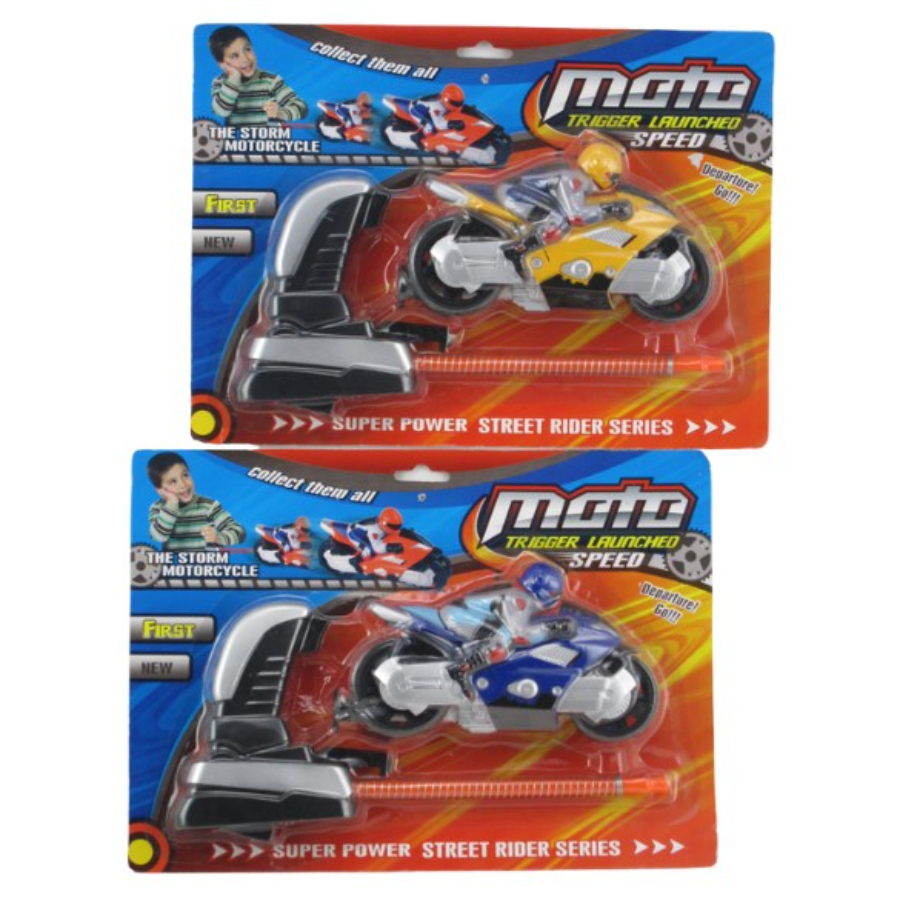 Trigger Launch Racing Motor Cycle Assorted