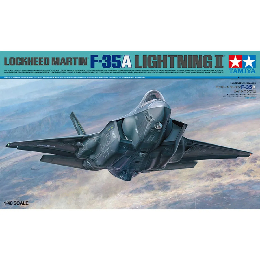 Tamiya Model Kit 1:48 Lockheed Martin F-35A Lighting Australian Decals