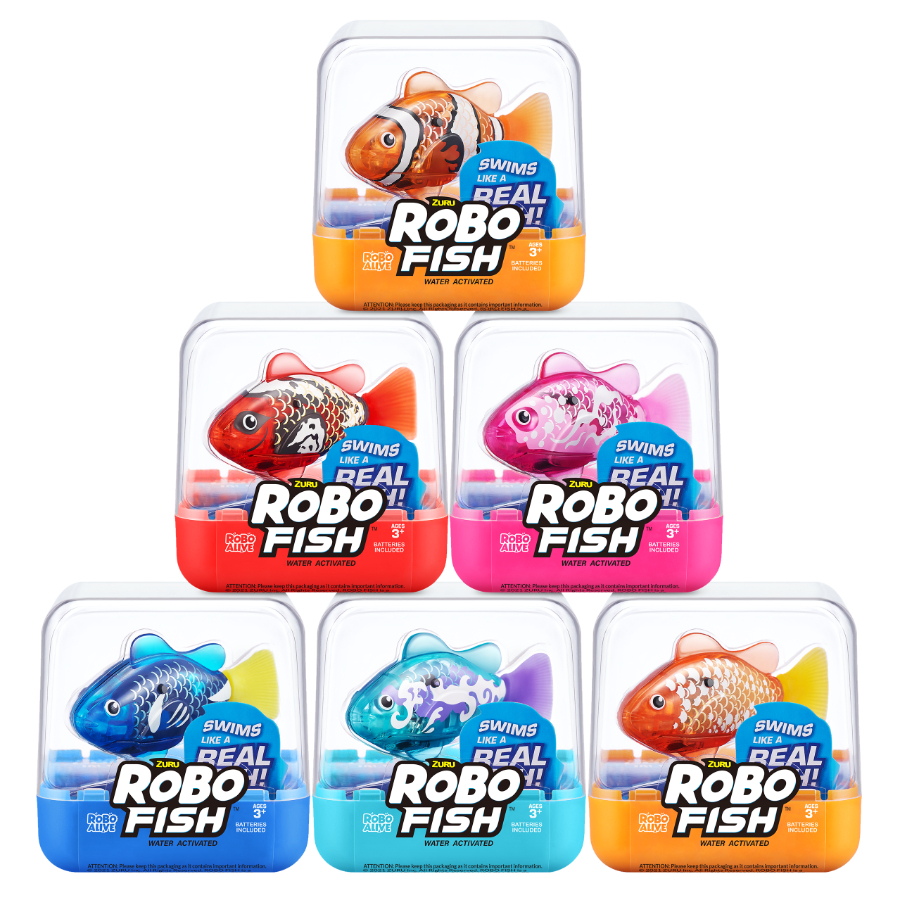 RoboAlive Robo Fish Series 3 Assorted