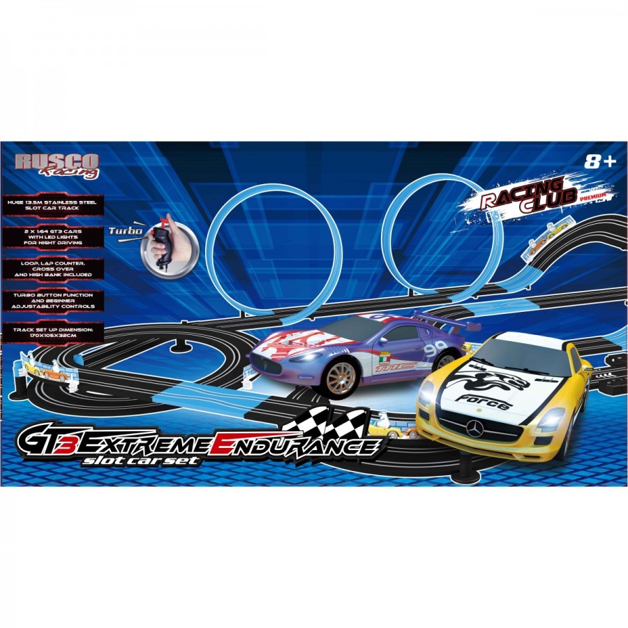 Top Racer Slot Car 1:64 GT3 Mega Set 13.5m Refresh