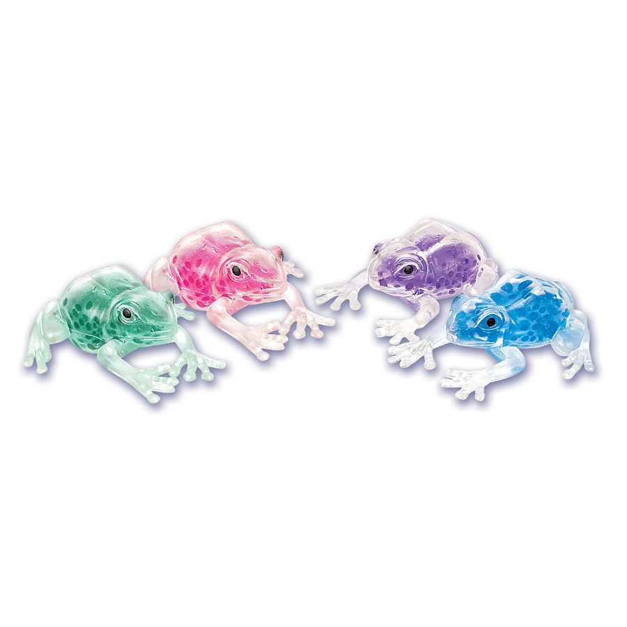Schylling Squish The Frog Transparent Assorted