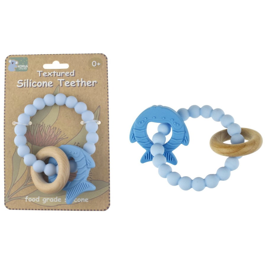 Teether Textured Silicone Assorted