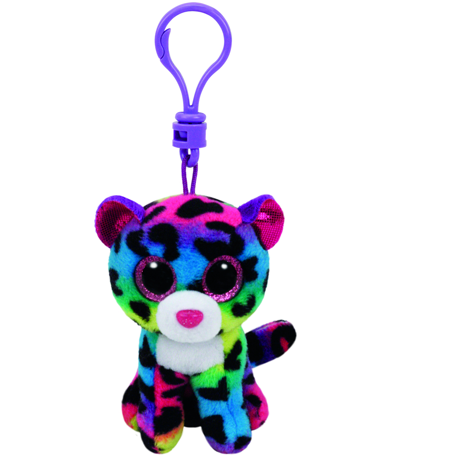 Beanie Boos Clips Dotty The Multicoloured Leopard