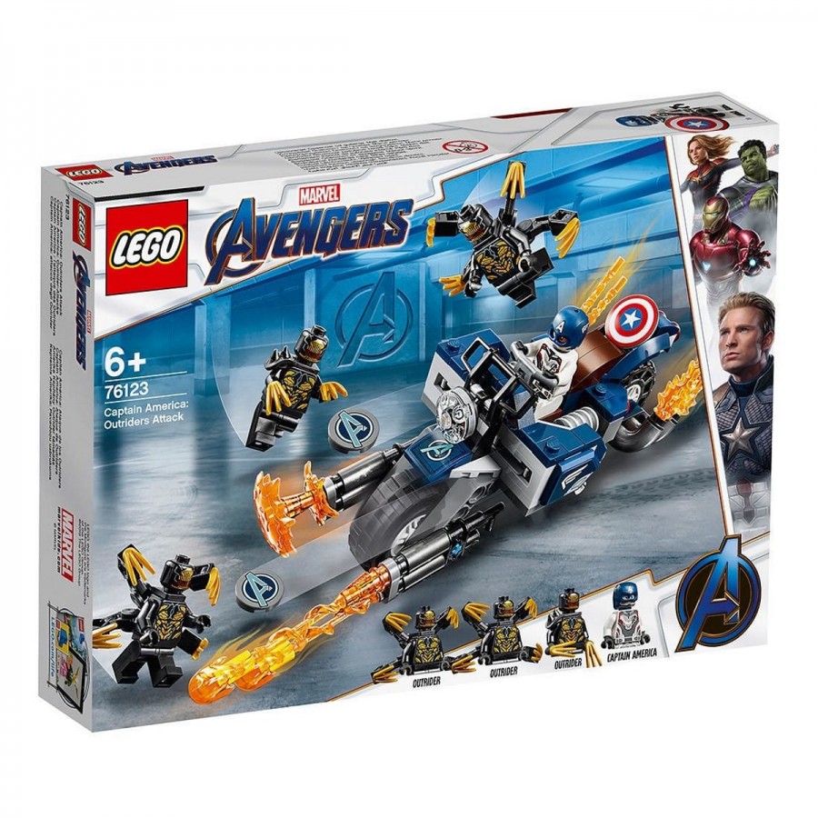 LEGO Super Heroes Captain America Outriders Attack