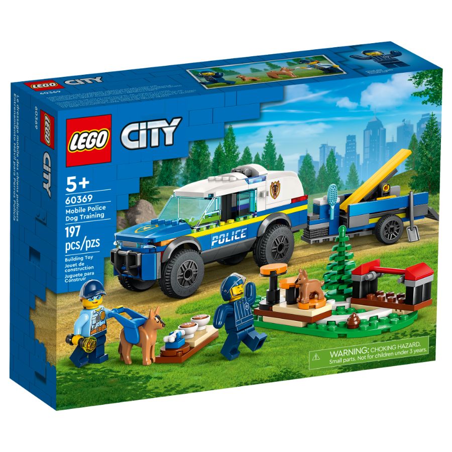 LEGO City Mobile Police Dog Training