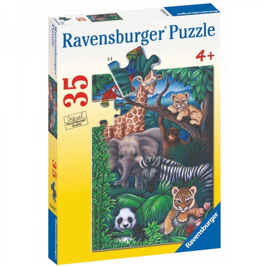 Ravensburger Puzzle 35 Piece Animal Kingdom