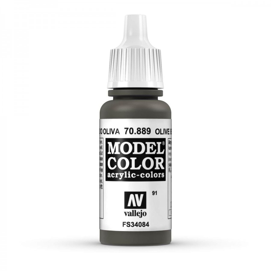 Vallejo Acrylic Paint Model Colour USA Olive Drab 17ml
