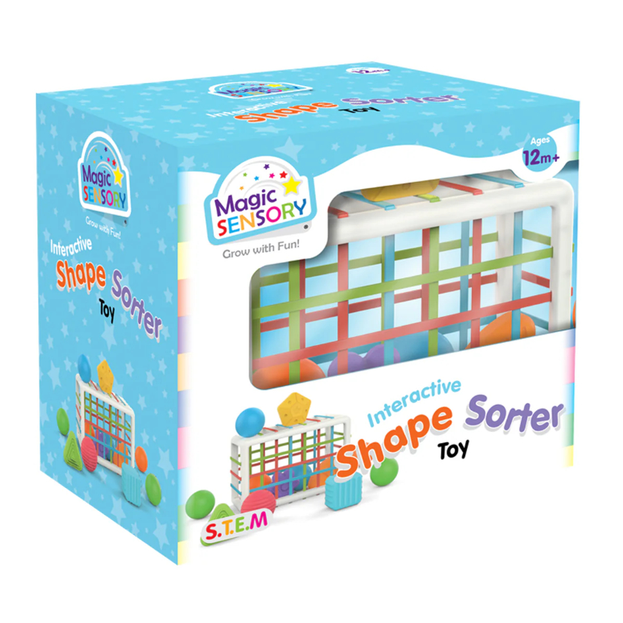 Magic Sensory Shape Sorting Bin