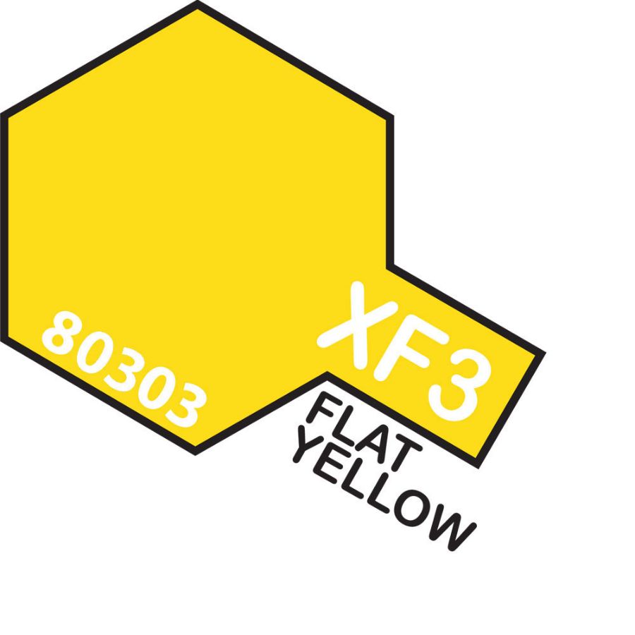 Tamiya Enamel Paint XF3 Flat Yellow