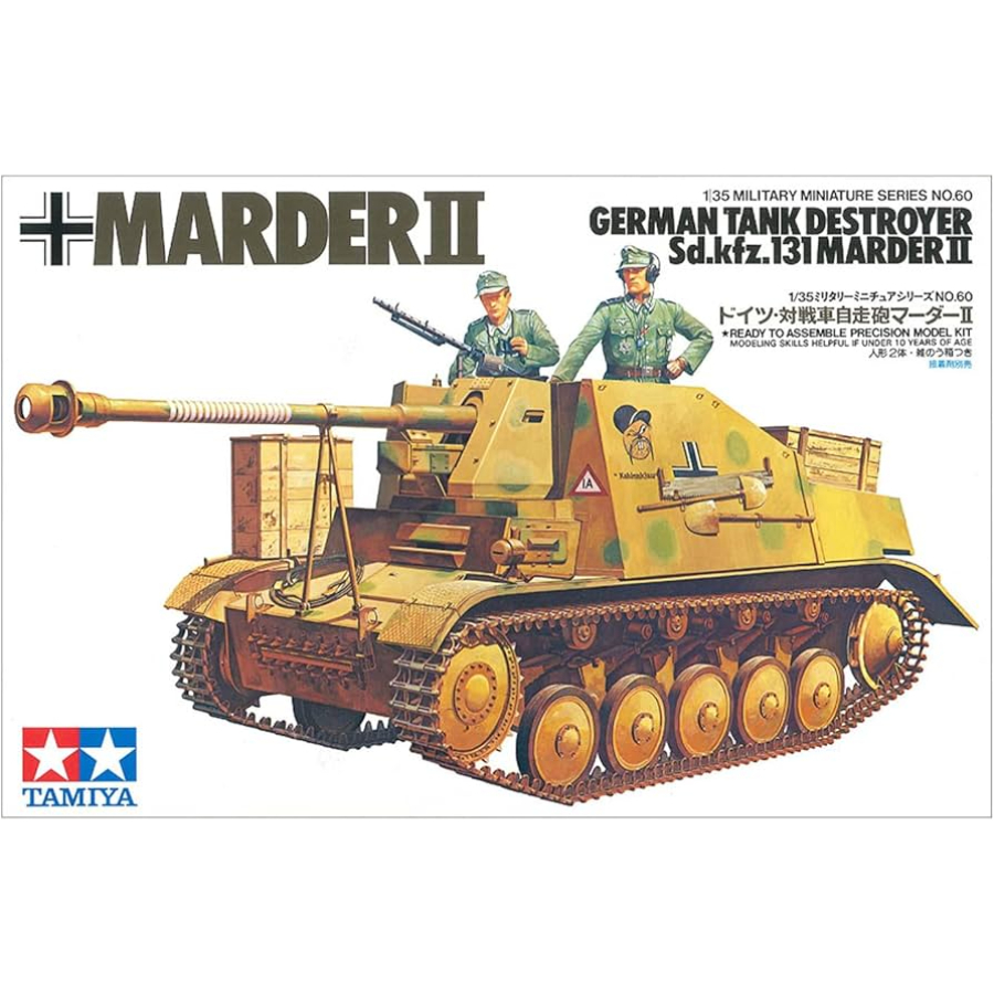 Tamiya Model Kit 1:35 German Sdkfz 131 Marder II SP