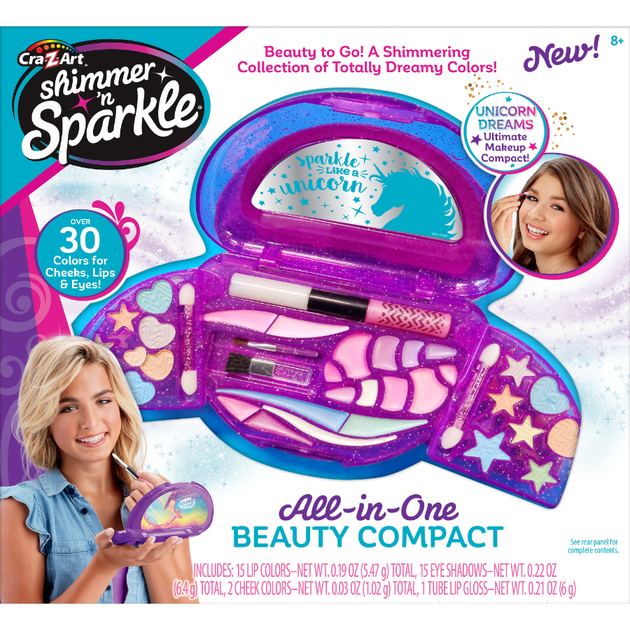 CraZArt Shimmer & Sparkle All In One Beauty Compact