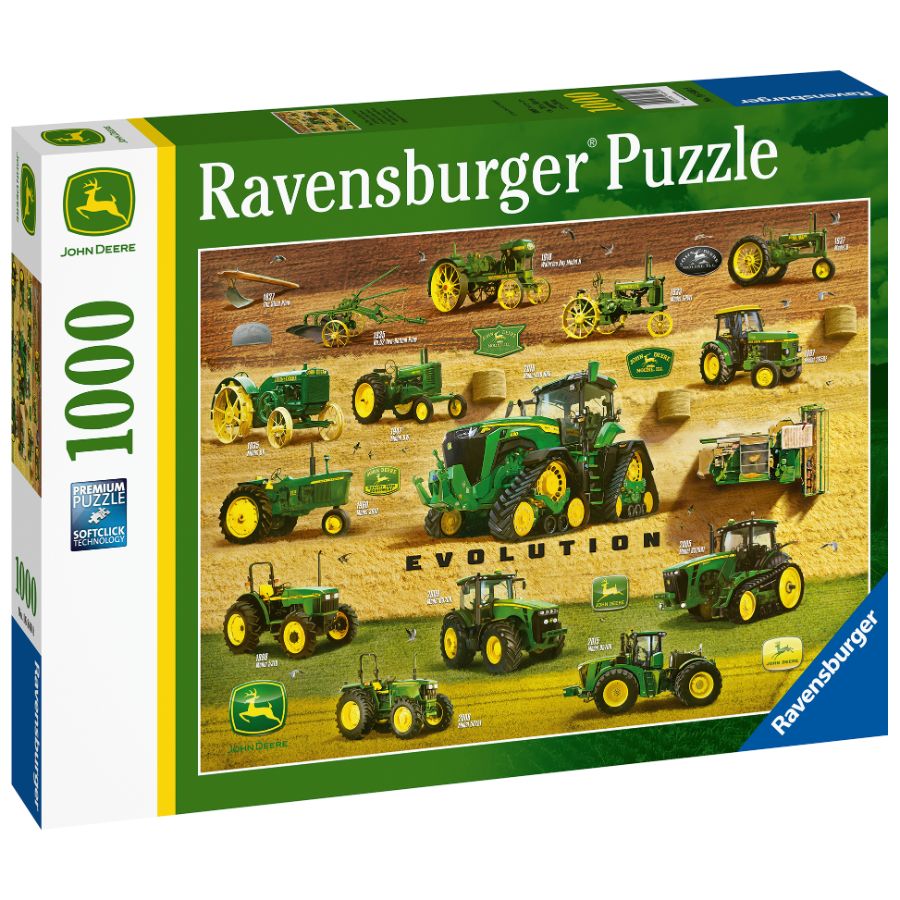 Ravensburger Puzzle 1000 Piece John Deere Then & Now