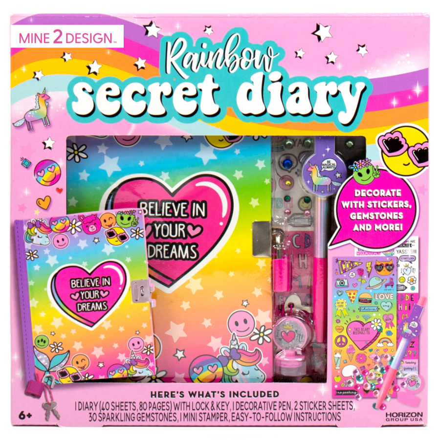 Horizon Craft Make It Mine Secret Diary Assorted