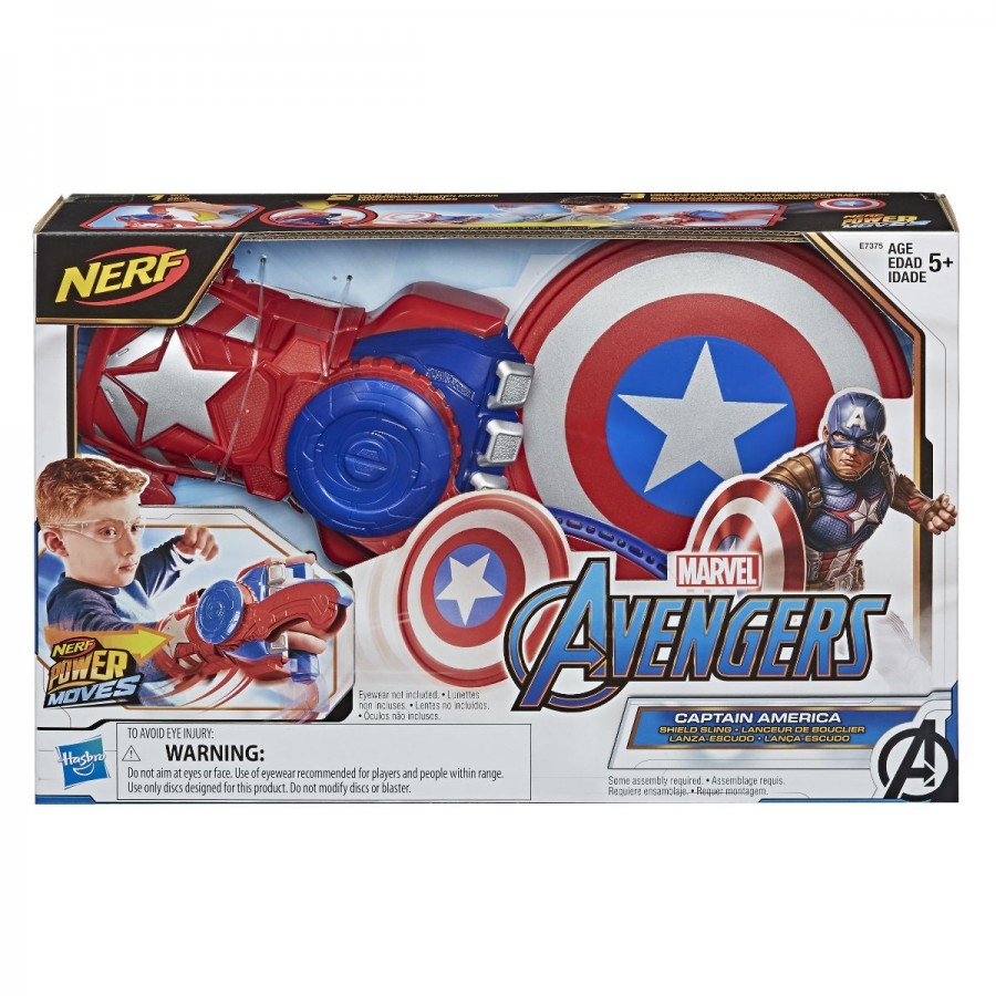 Avengers Power Moves Role Play Captain America Shield