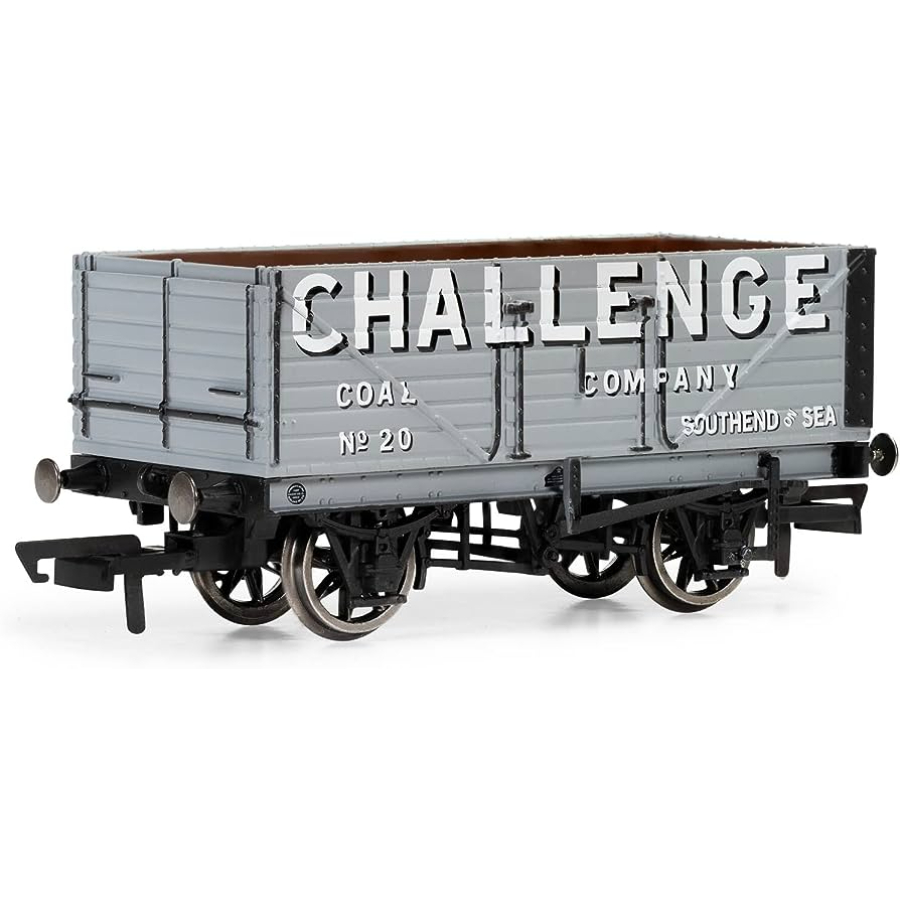 Hornby Rail Trains HO-OO Carriage 7 Plank Wagon Challenge Coal Company Era 3