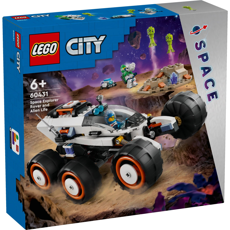 LEGO City Space Explorer Rover & Alien Life