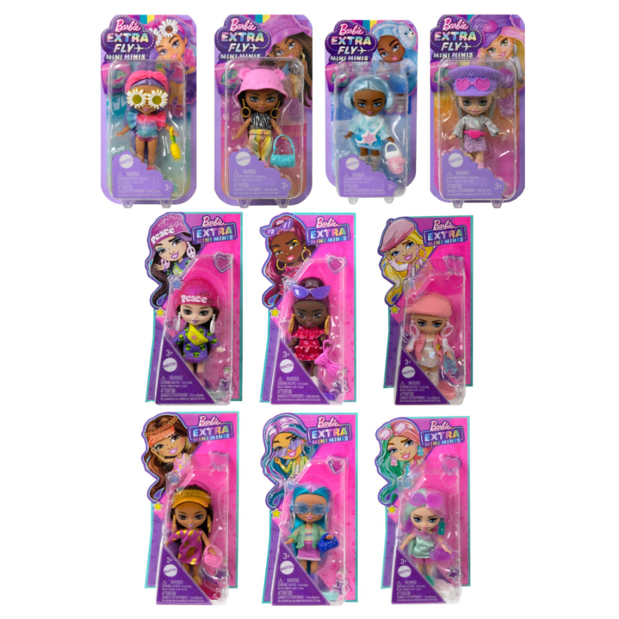 Barbie Extra Mini Minis Doll Assortment