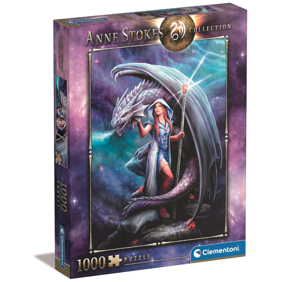 Clementoni 1000 Piece Puzzle Anne Stokes Dragon Mage