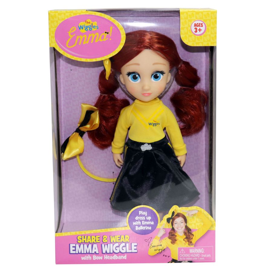 The Wiggles Emma Share & Wear Toddler Doll Assorted