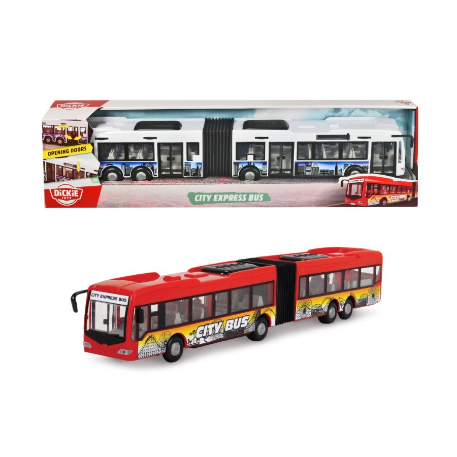 Dickie Toys City Express Bus Assorted
