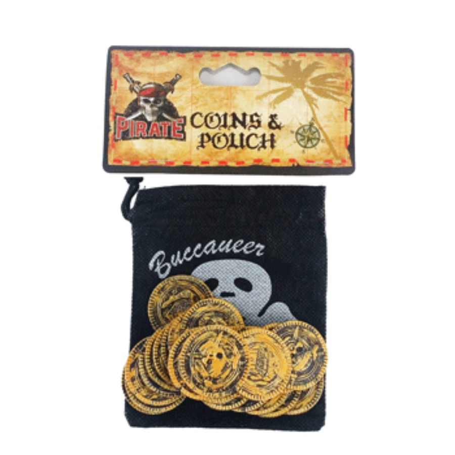 Pirate Coins & Pouch